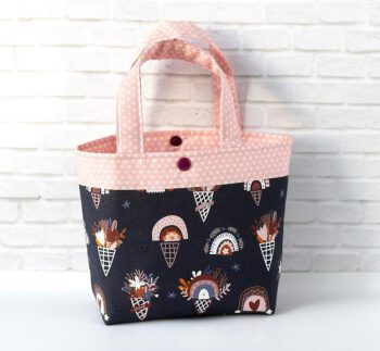 Kindertasche Blumeneis
