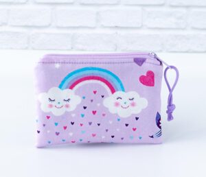 Mybagstory Kinder Geldbörse Mit Stitch - Rosa Portemonnaie Für Mädchen Ab 3 Jahren