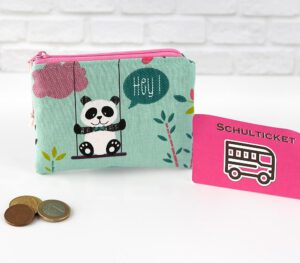 Geldbörse für Kinder Panda