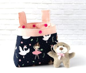 Lenkertasche für Kinder Ballerina