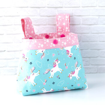 Lenkertasche Kinder Einhorn mint