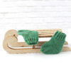 Socken für Waldorfpuppen grün