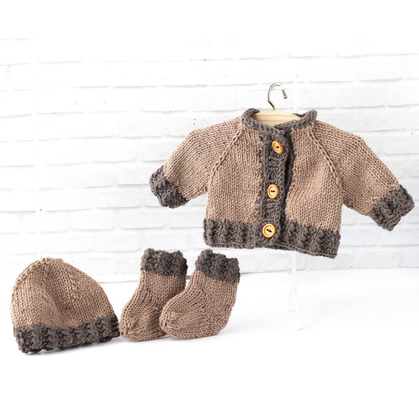 Puppenkleidung Mütze Jacke Socken