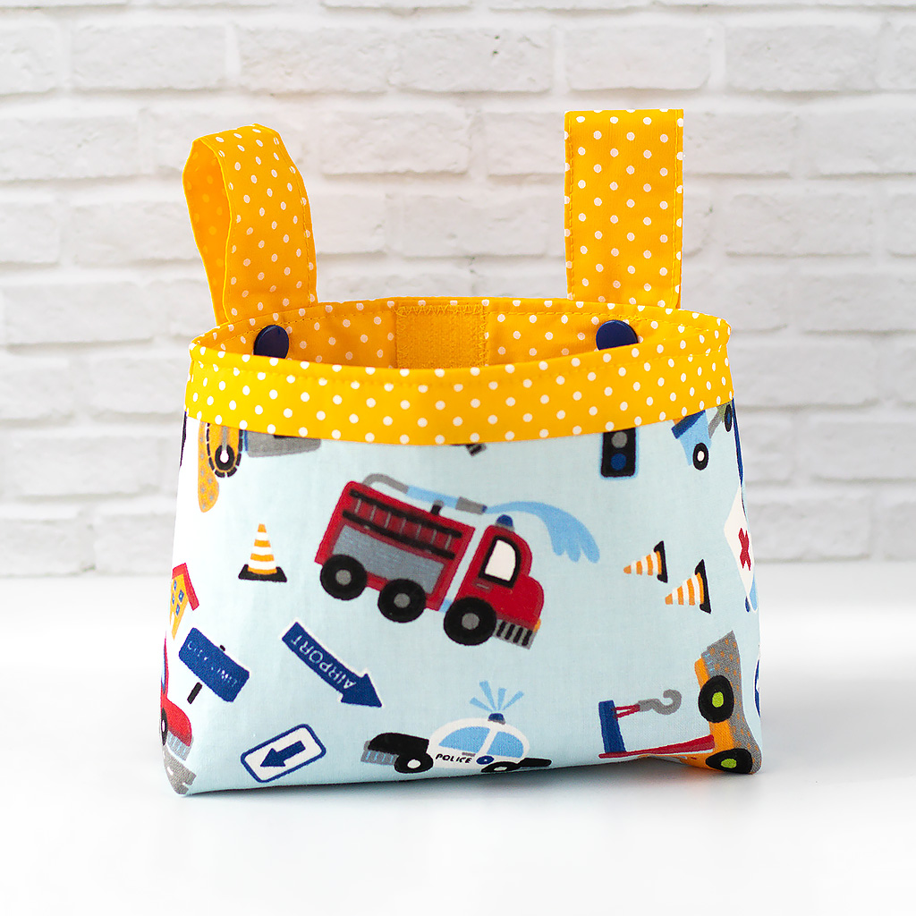 Lenkertasche für Kinder mit Autos