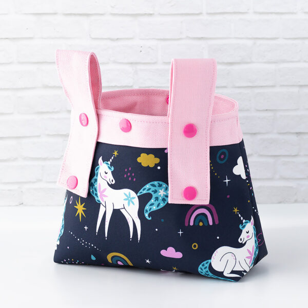 Lenkertasche mit Einhorn Rückseite