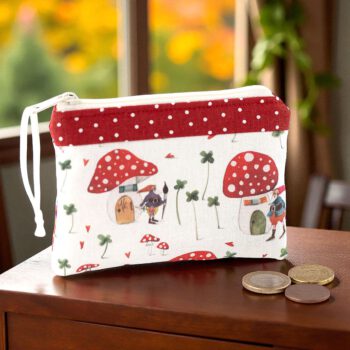 Geldbörse für Kinder mit Pilz