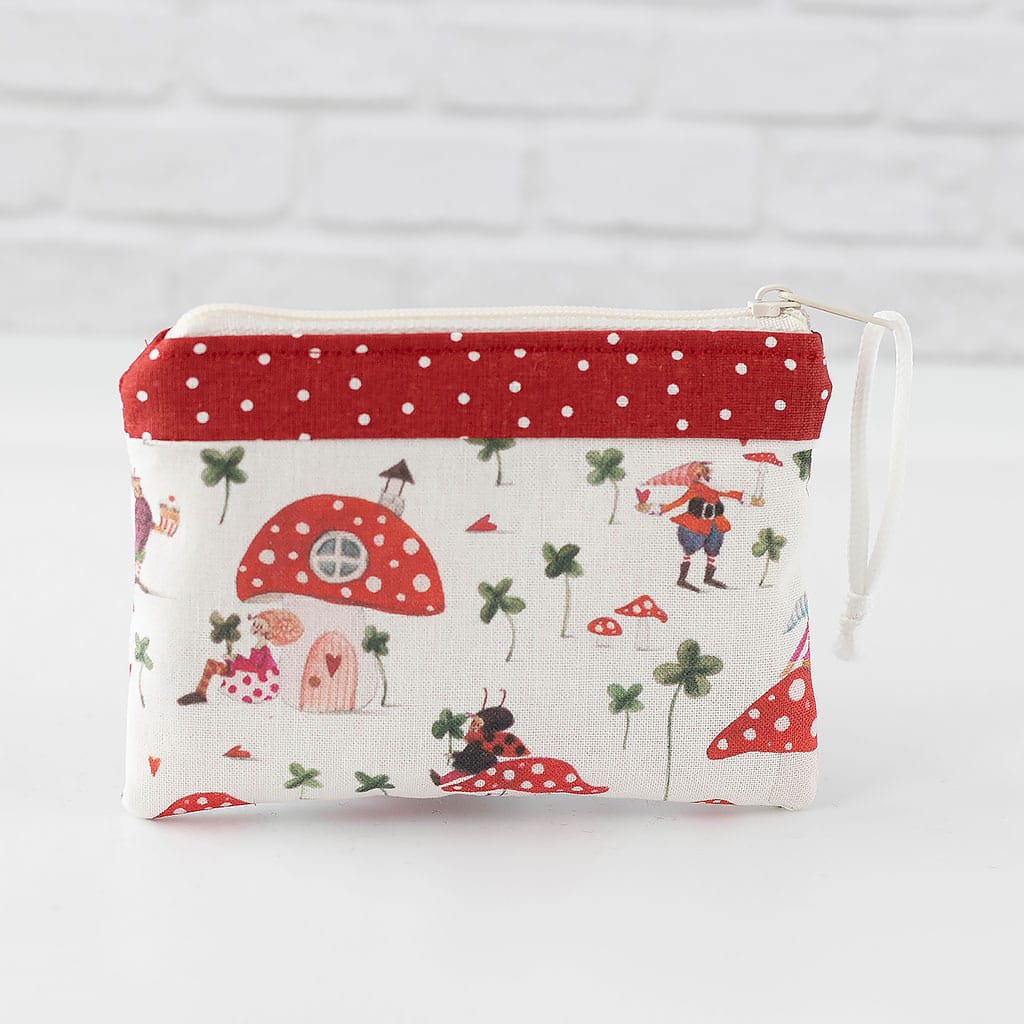 Geldbörse Pilz, rückseite