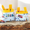 Lenkertasche für Kinder mit Autos und Zügen in zwei Größen