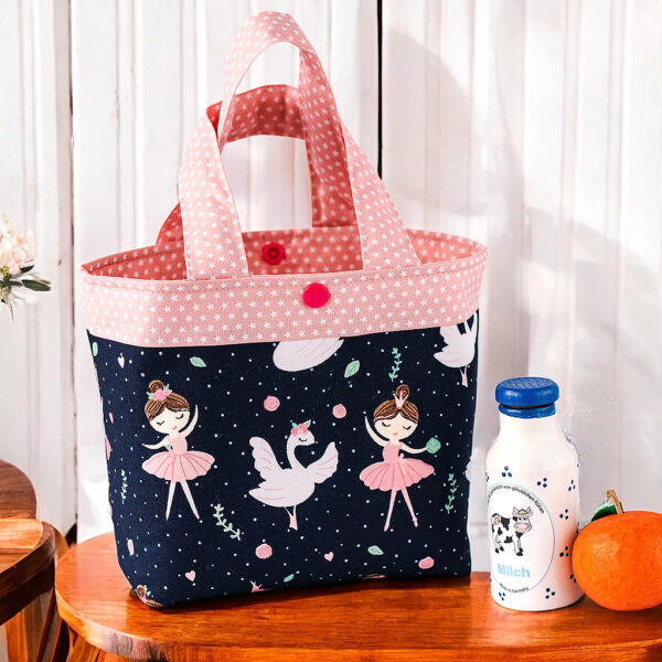 Kindertasche mit Ballerina und Schwan