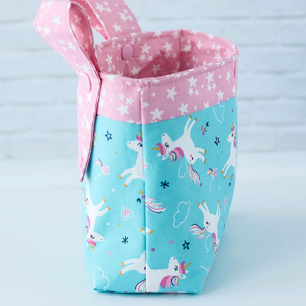 Lenkertasche Kinder mit Einhorn mint
