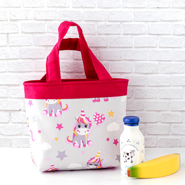Kindertasche Einhorn mit Herz