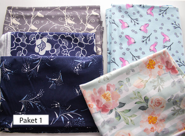 Stoffe für Damen Paket 1