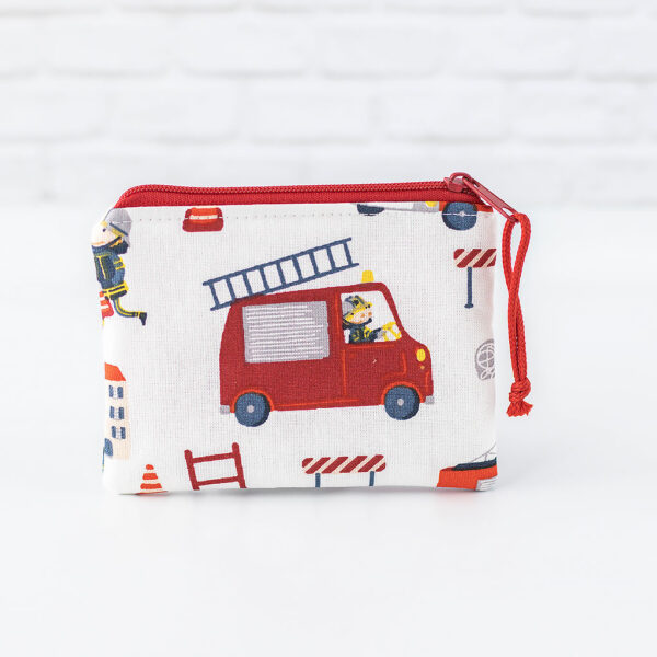Geldbörse Kinder Feuerwehr Rückseite