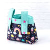 Lenkertasche mit Regenbogen bunten Regen