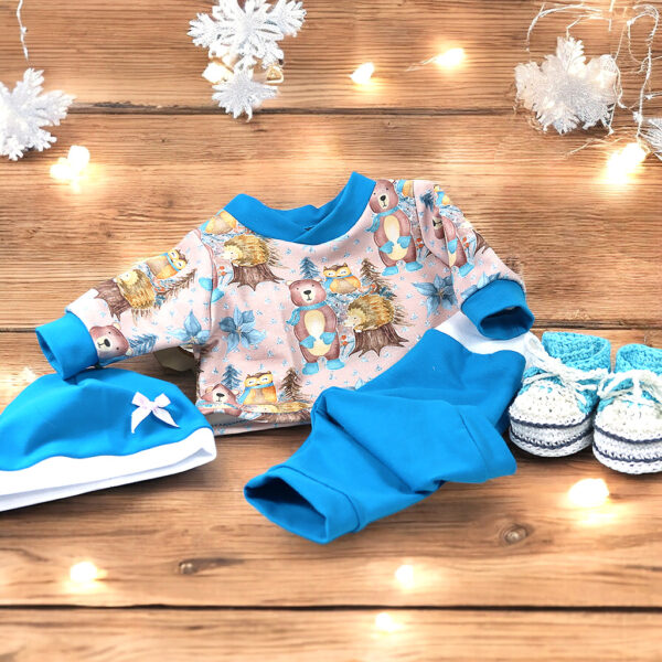 Puppenanzug Wintertiere