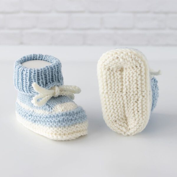 Babyturnschuhe hellblau-weiß