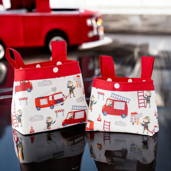Lenkertasche für Kinder mit Feuerwehr Feuerwehrmänner