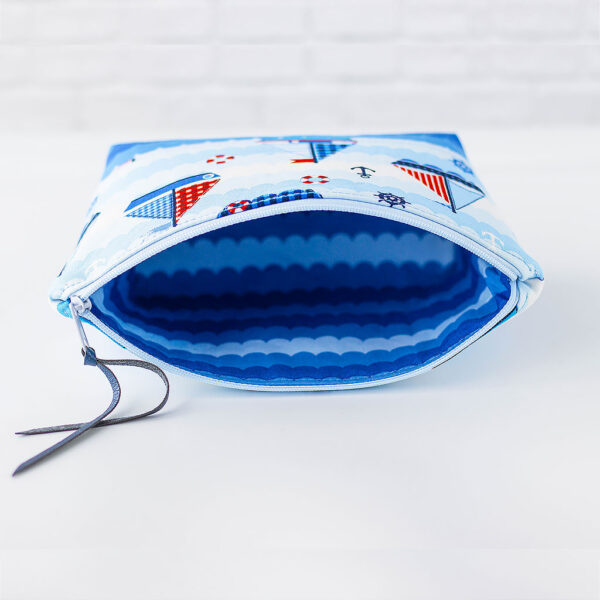 Kosmetiktasche Schiffe innen