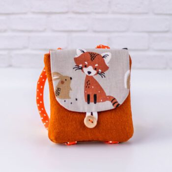 Puppenrucksack Fuchs