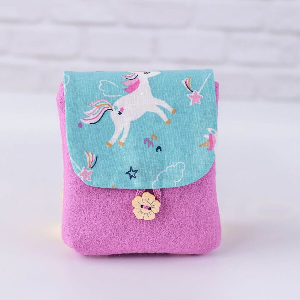 Puppenrucksack Einhorn