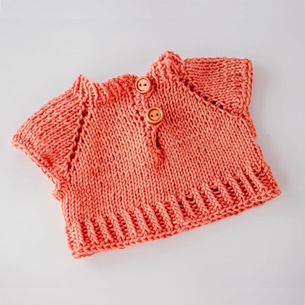 Puppenset Sommerwiese, Pullover Rückseite