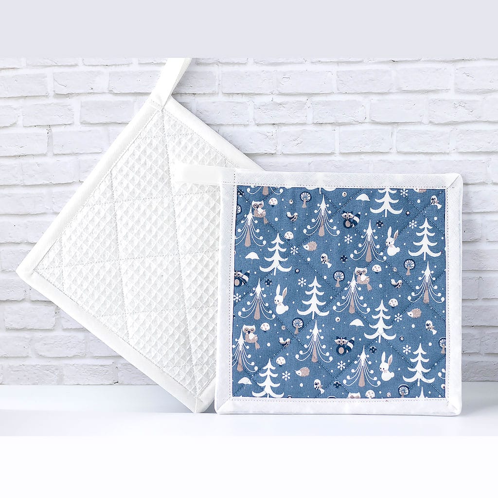 Topflappen winterlich