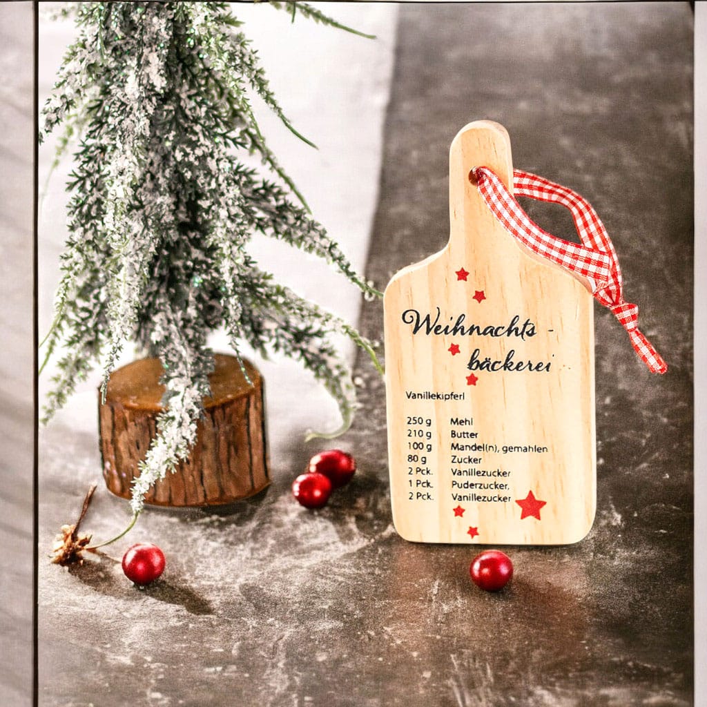 Geschenkanhänger Rezept