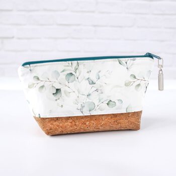 Kosmetiktasche mit Eukalyptus, Rückseite